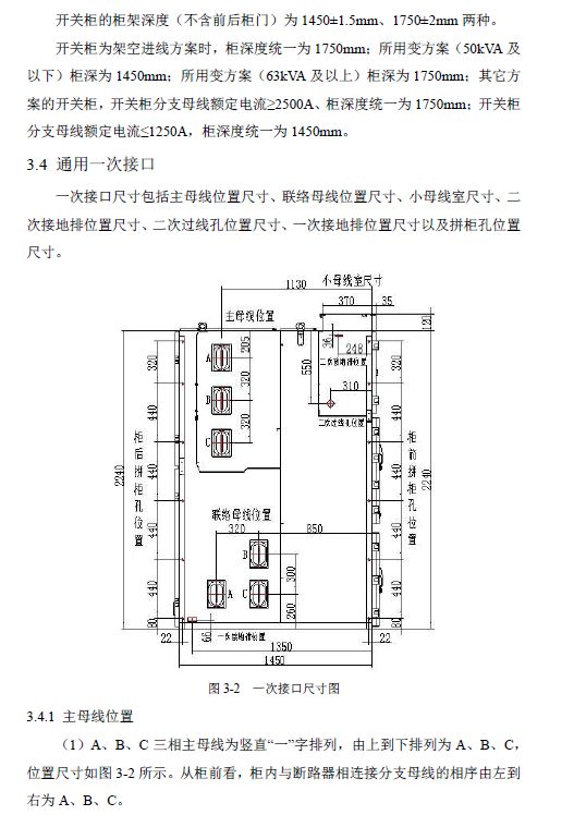 12 KV手車類型開關(guān)柜標準化設計定制方案(2019年版)