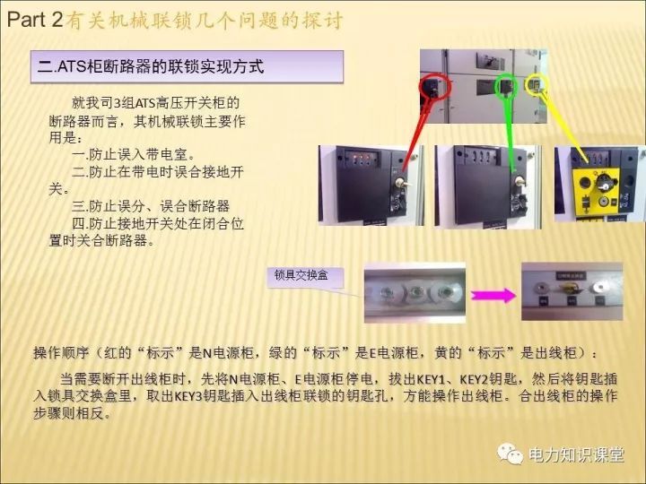 解釋開關(guān)柜的機電聯(lián)鎖知識