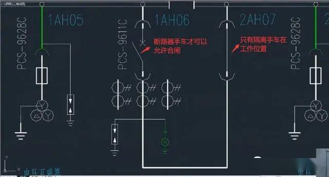 高壓開(kāi)關(guān)柜 5防閉鎖，三合一2閉鎖，零基本電工一眼就能理解