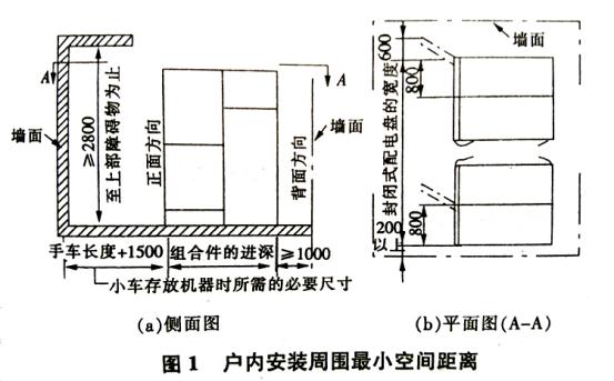 KYN28-12型中間高壓開(kāi)關(guān)柜室內(nèi)安裝要求