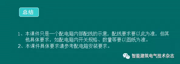 必須收集！配電箱內(nèi)部布線要求