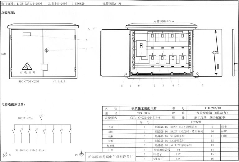 如何在施工現(xiàn)場配置臨時用電配電箱(機(jī)柜)？標(biāo)準(zhǔn)化的例子！