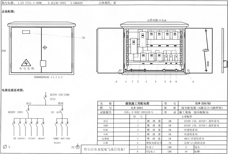 如何在施工現(xiàn)場配置臨時用電配電箱(機(jī)柜)？標(biāo)準(zhǔn)化的例子！