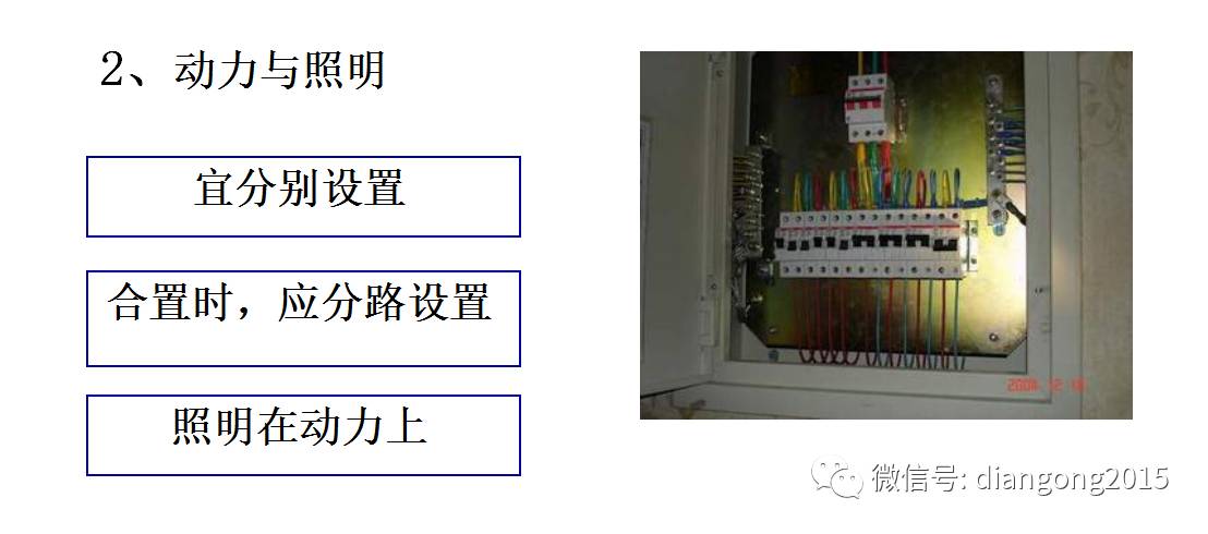 配電箱內(nèi)部設(shè)備設(shè)計和配置
