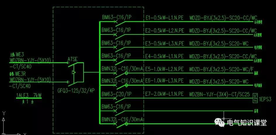 配電箱系統(tǒng)圖中的字母是什么意思？教你如何閱讀配電箱系統(tǒng)圖！