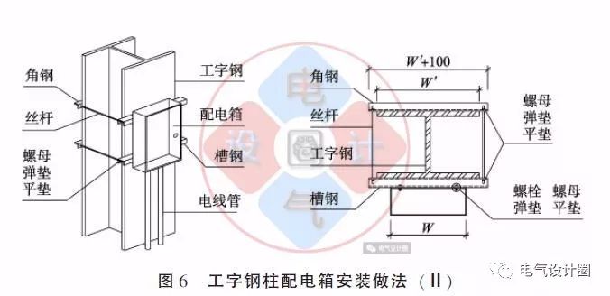 配電箱如何安裝在彩鋼板上？用圖片和圖紙?jiān)敿?xì)說明各種電氣施工節(jié)點(diǎn)